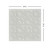 Carnivale 2 ft x 2 ft - Acoustical Perforated Tin Ceiling Tiles - #207 - (Pack of 20) / 80 sqft - Eggshell White Measurement