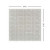 Tiny Tiptoe 2 ft x 2 ft - Acoustical Perforated Tin Ceiling Tiles - #209 - (Pack of 20) / 80 sqft - Eggshell White Measurement