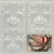 Antoinette 2 ft x 2 ft - Acoustical Perforated Tin Ceiling Tiles with Insulating Pad - #321 - (Pack of 20) / 80 sqft (SK321-20) - Eggshell White