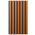 AcoustixPro Noise Cancelling - Traditional Medium Slat Wall Panel - 11 in x 94.5 in(Pack of 2) - Early American
