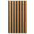 AcoustixPro Noise Cancelling - Concave Slat Wall Panel - 11 in x 94.5 in(Pack of 2) / 14.5 sqft - Honey Maple