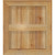 TimberCraft Framed Board-n-Batten Shutters, Rough Sawn Western Red Cedar (Per Pair) - 16.125 in. Width -  Without  Z Bar