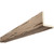 Timberthane Faux Wood Ceiling Beams - 2-Sided - Riverwood + Oatmeal