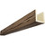 Timberthane Faux Wood Ceiling Beams - 3-Sided & 10 ft. Length - Riverwood + Honey Wheat