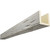 Timberthane Faux Wood Ceiling Beams - 3-Sided & 10 ft. Length - Pecky Cypress + Cashmere