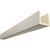 Timberthane Faux Wood Ceiling Beams - 3-Sided & 10 ft. Length - Rough Cedar + Sand Dune