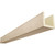 Timberthane Faux Wood Ceiling Beams - 3-Sided & 10 ft. Length - Rough Cedar + Sonora Desert