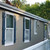 Lifetime Vinyl, Board-n-Batten Shutters, w/Installation Shutter-Lok's & Matching Screws (Per Pair) - 12 in. Width - Installed
