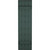 Lifetime Vinyl, Board-n-Batten Shutters, w/Shutter-Loks (Per Pair) - 14 in. Width - Forest Green -  Back Side View