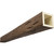 Timberthane Faux Wood Ceiling Beams - 4-Sided - Pecky Cypress + Honey Wheat
