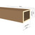 Timberthane Faux Wood Ceiling Beams - 4-Sided - Measurement Guide