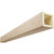 Timberthane Faux Wood Ceiling Beams - 4-Sided - Rough Cedar + Sonora Desert