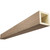 Timberthane Faux Wood Ceiling Beams - 4-Sided - Sandblasted + Oatmeal