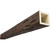 Timberthane Faux Wood Ceiling Beams - 4-Sided - Pecky Cypress + Aged