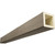 Timberthane Faux Wood Ceiling Beams - 4-Sided - Rough Sawn + Rustic Taupe