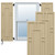 EnduraCore Composite Hastings Shutters (Per Pair) - Natural Twine