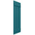 EnduraCore Composite Two Board Spaced Board-n-Batten (Single Shutter) - Antigua - Side View