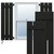 EnduraCore Composite Two Board Spaced Board-n-Batten Shutters (Per Pair) - Black