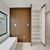 Linear WPC Wall Slat Panels - Installed
