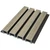 Linear WPC Exterior Wall Slat Siding and Cladding Panels 94.5 in x 8.62 in - Ancient Wood and Black - Pack