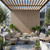 Linear WPC Wall Slat Panels - Installed