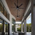 Linear WPC Wall Slat Panels - Installed