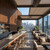 Linear WPC Wall Slat Panels - Installed