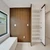 Linear WPC Wall Slat Panels - Installed
