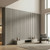 Linear WPC Wall Slat Panels - Installed