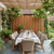 Linear WPC Wall Slat Panels - Installed