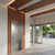 Linear WPC Wall Slat Panels - Installed