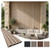 Linear WPC Exterior Wall Slat Siding and Cladding Panels 114 in x 8.62 in - Cream - (Pack of 5) / 34.2 sqft
