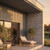 Linear WPC Wall Slat Panels - Installed