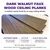 Foam Wood Ceiling Planks 39 in x 6 in Dark Walnut - Packs - Featured Image