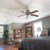 Foam Wood Ceiling Planks 39 in x 6 in Old Mill White - Packs - Installed