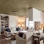 Faux Wood Ceiling Planks 39 in x 6 in Light Walnut - Packs - Installed 