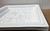 LOT # 3104 #DCT03 White Matte (100 SQ FT) 25 PCS  Drop in Ceiling Tile in PVC