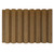 Contour Slim Polystyrene Wood Wall Panels 93.7 in x 4.7 in  - C5101 - Natural Oak
