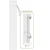 TrueCraft Pilaster with Decorative Capital and Base, Architectural Grade PVC - Measurement