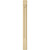 Signature Urethane Flat Panel Pilaster with Standard Capital & Base, High Density Milled Urethane