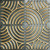 Deco Arches - Faux Tin Ceiling Tile - Glue Up - 24 in x 24 in - #DCT84 - Bluish Gold