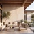 Roman Travertine Exterior Flexible Clay Stone 4 ft. x 8 ft. Wall Panel Roman Travertine Exterior Flexible Clay Stone 4 ft. x 8 ft. Wall Panel