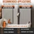 Roman Pillar Milan Grey Convex Exterior Flexible Clay Stone  23.5 in. x 117.3 in. Wall Panel - Featured Image