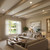 Heritage Faux Wood Round Beams - 20 ft. Length - Pueblo Sandblasted - Installed