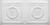 Rosette - MirroFlex - Ceiling Tiles (24x48) - Pack - White Matte