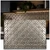 Celestial MirroFlex Brushed Nickel 18 in. x 24 in. Glue-Up PVC Backsplash Kit