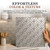 Celestial MirroFlex Brushed Nickel 18 in. x 24 in. Glue-Up PVC Backsplash Kit - Featured Image