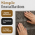Charleston MirroFlex Brushed Nickel 18 in. x 24 in. Glue-Up PVC Backsplash Kit - Featured Image Charleston MirroFlex Brushed Nickel 18 in. x 24 in. Glue-Up PVC Backsplash Kit - Featured Image