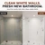 Aloha Shower Wall Panels Surround - Gloss White - Before and After Image