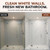 Aloha Shower Wall Panels Surround - Marble - Before and After Image